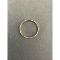 Mens 10ct Yellow Gold Plain Wedding Band Ring