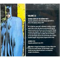 Eaglemoss DC Comics Graphic Novel Collection Batman Birth Of The Demon Part 1