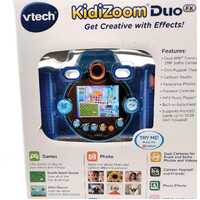 Vtech KidiZoom Duo FX Digital Zoom Camera Blue with Games for Kids