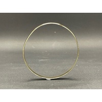 Ladies 9ct Yellow Gold Round Bangle