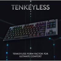 Logitech G915 TKL Tenkeyless LIGHTSPEED Wireless RGB Mechanical Gaming Keyboard