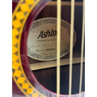 Ashton D25WRS 6 String Acoustic Guitar with Built-In Tuner