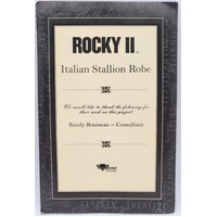 Diamond Select Rocky II The Italian Stallion Robe 144/500 Officially Licensed