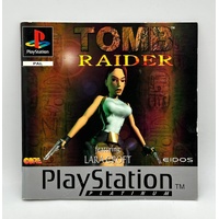 Tomb Raider Lara Croft Platinum Sony PlayStation 1 Video Game