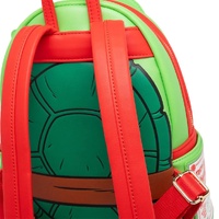 Loungefly Nickelodeon TMNT Raphael Cosplay 10 Inch Faux Leather Backpack