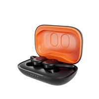 Skullcandy Push Active True Wireless Sport Earbuds True Black Orange