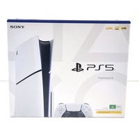 Sony PlayStation 5 Slim 1TB Console with DualSense Controller White Bundle