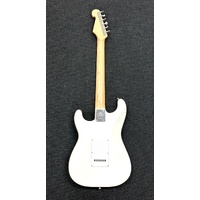 SX Electric Guitar White Standard Series with Amplifier and Accessories