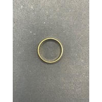 Unisex 18ct Yellow Gold Plain Wedding Band Ring