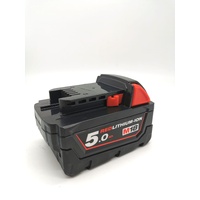 Milwaukee M18 18V RedLithium-Ion 5.0Ah Extended Capacity Battery Pack M18B5