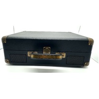 Flea Market Retro Suitcase Turntable with Handle FMRTCBK2MK2 Black