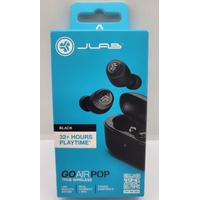 Jlab Go Air Pop True Wireless Bluetooth Earbuds Black