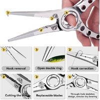 2013 BOTR X190 Stainless Steel Multifunction Fishing Pliers