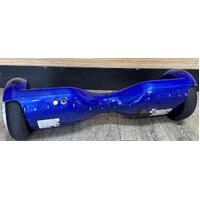 Fitness Master Blue Self Balancing Electric 2 Wheel Hoverboard and Charger Cable