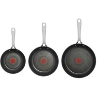 Tefal Jamie Oliver 3 Piece Set Frying Pan Size 20cm 24cm and 28cm