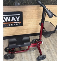 4 Wheel Heavy Duty Knee Walker with Basket