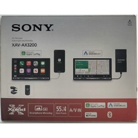 Sony Xplod XAV-AX3200 6.95 Inch Multimedia Receiver Apple CarPlay Android Auto