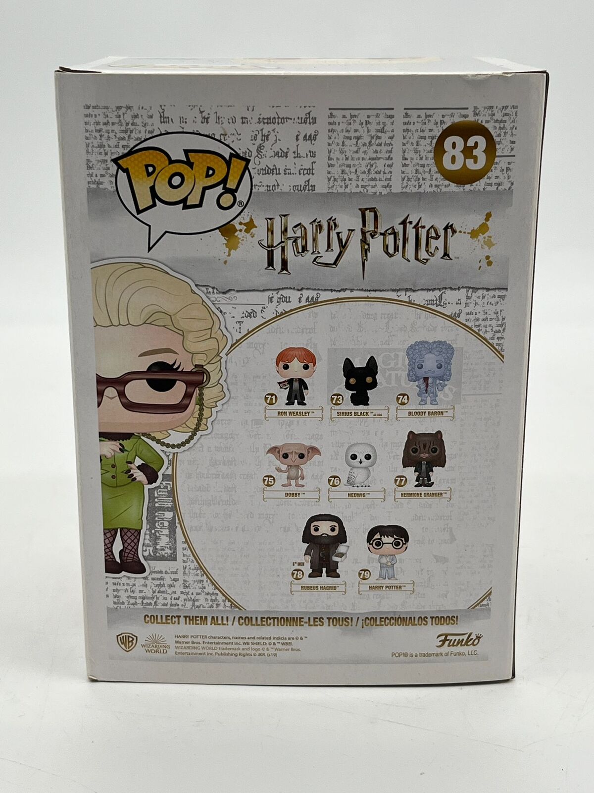 Rita skeeter funko pop hot sale sdcc