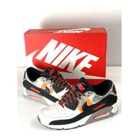 Nike Air Max 90 3M Light Bone/Black Total Orange Size 9 US (New Never Used)