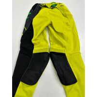 Shift Motocross Pants Green-Yellow Size 30 (Pre-owned)