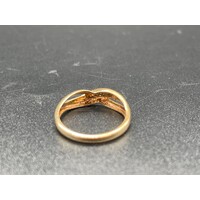 Ladies 9ct Yellow Gold Ring (Pre-Owned)