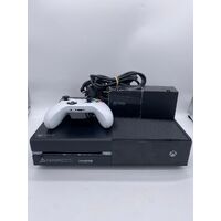 Microsoft Xbox One 500GB Game Console 1540 Black with White Controller