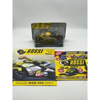 Panini Honda NSR 500 46 Rossi World Champion 2001 Collectible Miniature Model