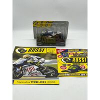 Panini Yamaha YZR-M1 46 Rossi World Champion 2008 Miniature Model (Pre-owned)