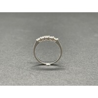 Ladies 18ct White Gold Diamond Ring (Pre-Owned)