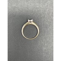 Ladies 9ct Yellow Gold Ring (Pre-Owned)