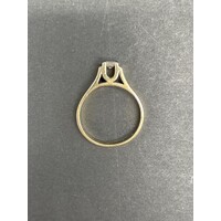 Ladies 18ct Yellow Gold Diamond Ring (Pre-Owned)