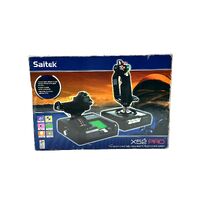 Saitek X52 Pro Portable Flight Control System Set Compatible for PC