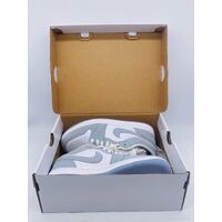 Nike Women's Air Jordan 1 Low Shoe White Wolf Grey DC0774-105 Size 5.5 US