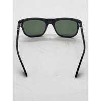 Persol PO3306S Square Black Green Sunglasses