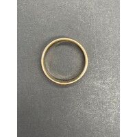 Unisex 9ct Yellow Gold Wedding Band Ring