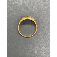 Ladies 21ct Yellow Gold Ring