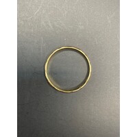 Unisex 21ct Yellow Gold Laser Cut Ring