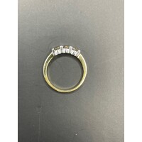 Ladies 18ct Yellow Gold Diamond Ring