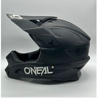 O'Neal Dirt Helmet Size 2XL Solid Black Robust Motorcross Helmet