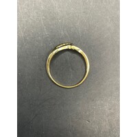 Ladies 18ct Yellow Gold Diamond Enhancer Ring