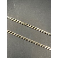 Men's 9ct Yellow Gold Curb Link Necklace