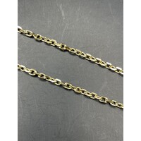 Ladies 14ct Yellow Gold Cable Link Necklace