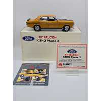 Biante 1:18 Ford XY Falcon GTHO Phase 3 Yellow Ochre Limited Edition 3251/7500