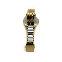 Citizen Men's Gold Dial Day Date Quartz Watch GN-4-S WR 5 Bar Stainless Steel