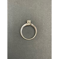 Ladies 18ct White Gold Diamond Ring