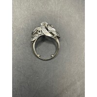 Ladies 18ct White Gold Diamond Ring