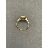 Ladies 9ct Yellow Gold Gemstone Ring