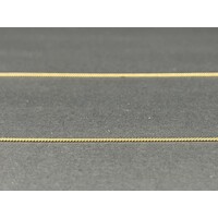 Ladies 9ct Yellow Gold Fancy Curb Link Necklace