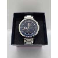 Tommy Hilfiger Luca Stainless Steel Navy Dial 5 Bar WR Analog Mens Watch