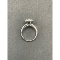 Ladies 18ct White Gold Diamond Ring